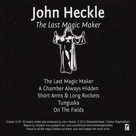 John Heckle - The Last Magic Maker EP