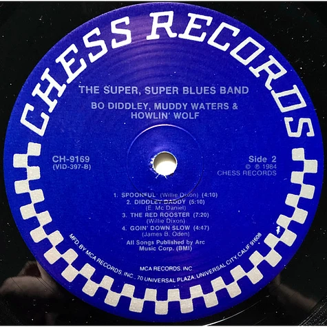 Howlin' Wolf, Muddy Waters & Bo Diddley - The Super Super Blues Band