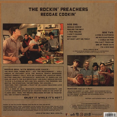 The Rockin Preacher's - Reggae Cookin'