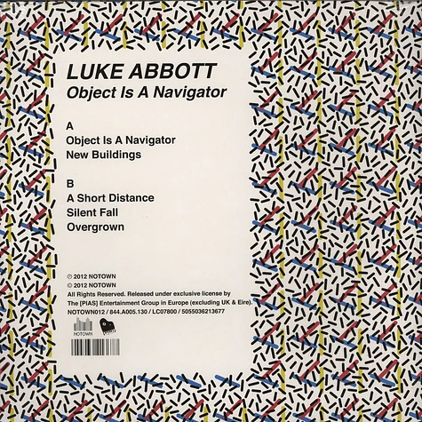 Luke Abbott - Object Is A Navigator