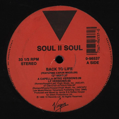 Soul II Soul - Back To Life