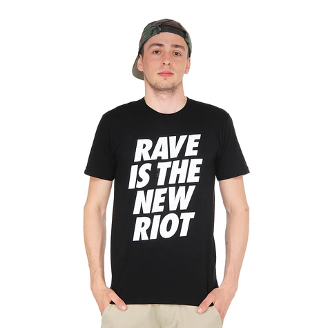 Wasted German Youth - Rave Is The New Riot T-Shirt