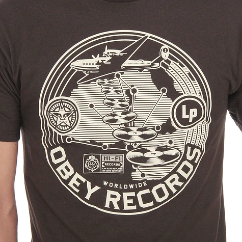 Obey - Hi-Fi Records T-Shirt