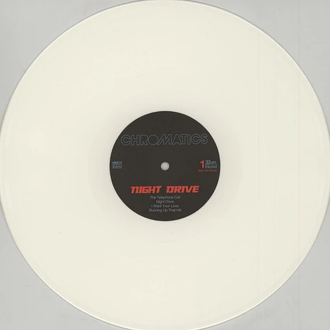 Chromatics - Night Drive White Vinyl Edition