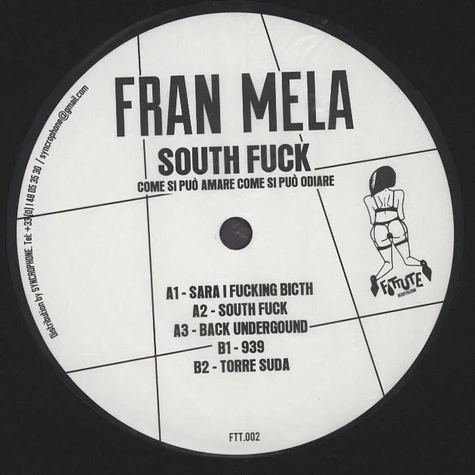 Fran Mela - South Fuck EP