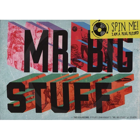 Jean Knight - Mr Big Stuff Vinyl Postcard