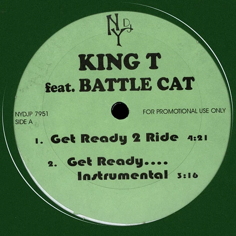 King Tee - Get Ready 2 Ride