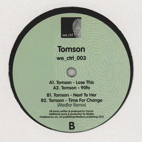 Tomson - WE_CTRL003