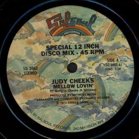 Judy Cheeks - Mellow Lovin'