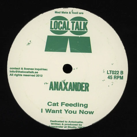Anaxander - Local Talking Ep