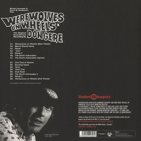 Don Gere - Werewolves On Wheels