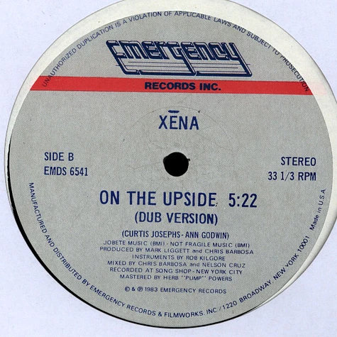 Xena - On The Upside
