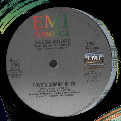 Melba Moore - Love's Comin' At Ya