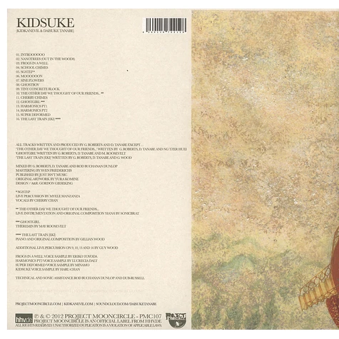 kidkanevil & Daisuke Tanabe - Kidsuke Black Vinyl Edition