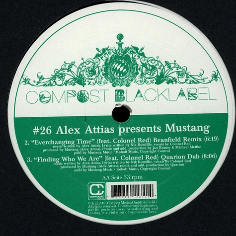 Alex Attias presents Mustang - Let The Rhythm Get In