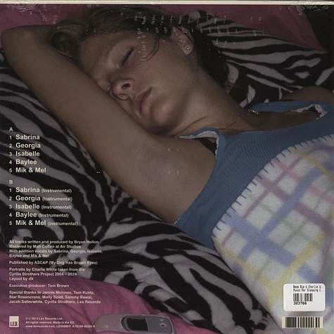 Boom Bip & Charlie White - Music For Sleeping Children EP