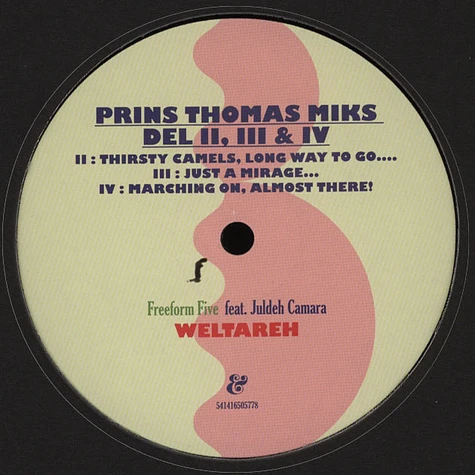 Freeform Five - Weltareh Prins Thomas Remix