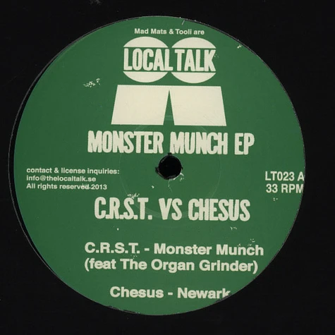 C.R.S.T. VS Chesus - Monster Munch EP