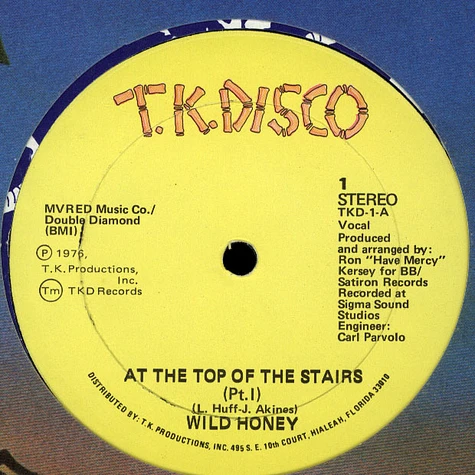 Wild Honey - At The Top Of The Stairs