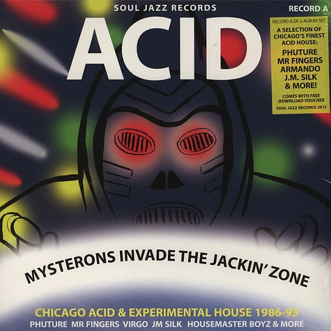 V.A. - Acid - Mysterons Invade The Jackin’ Zone LP 1