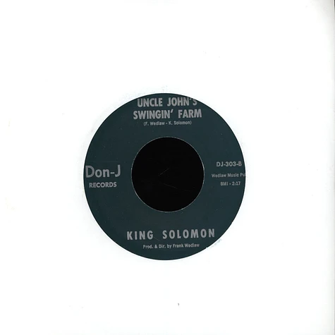 Bobby Jackson / King Solomon - Oh Baby / Uncle John’s Swingin’ Farm