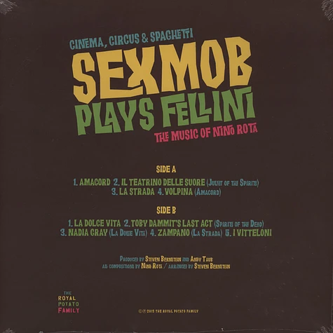 Sexmob - Cinema & Circus & Spaghetti