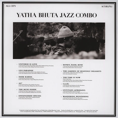 Yatha Bhuta Jazz Combo (Onra & Buddy Sativa) - Yatha Bhuta Jazz Combo