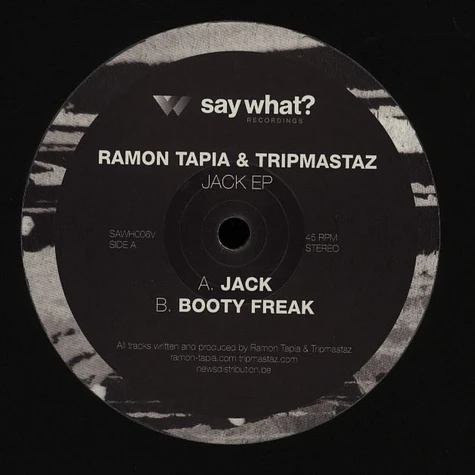 Ramon Tapia & Tripmastaz - Jack EP