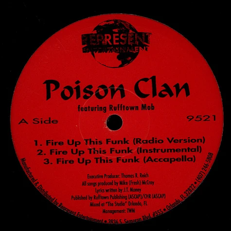 Poison Clan Featuring Rufftown Mob - Fire Up This Funk