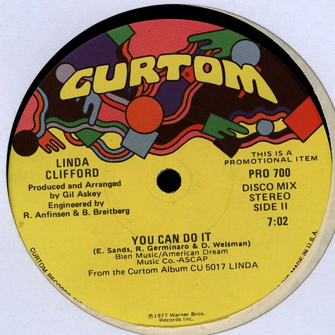Linda Clifford - From Now On / You Can Do It