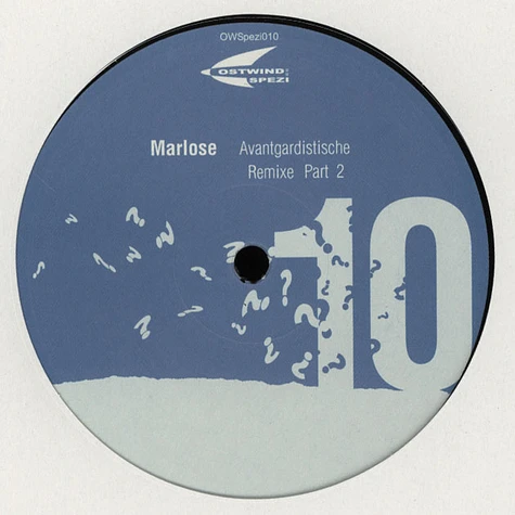 Marlose - Avantgardistische Remixe Part 2