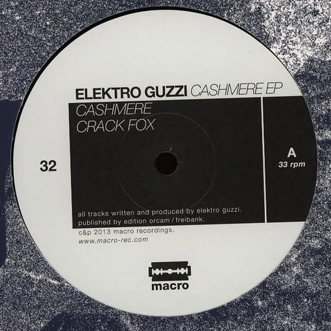Elektro Guzzi - Cashmere EP