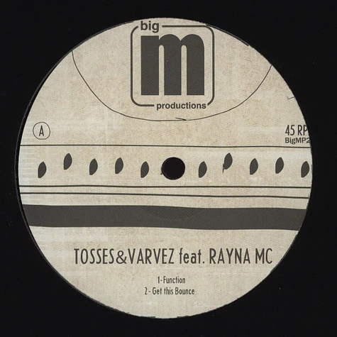 Tosses & Varvez - Big M presents Tosses & Varvez EP