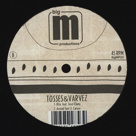 Tosses & Varvez - Big M presents Tosses & Varvez EP