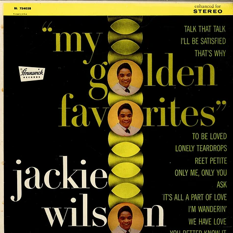 Jackie Wilson - My Golden Favorites