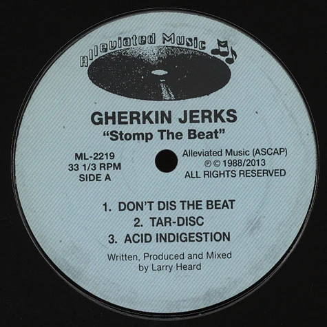 Gherkin Jerks - Stomp The Beat EP