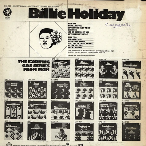 Billie Holiday - Billie Holiday