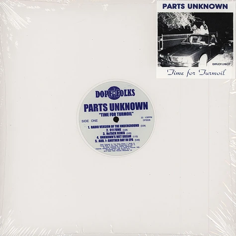 Parts Unknown - Time For Turmoil