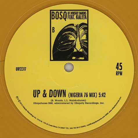Bosq of Whiskey Barons - Up & Down