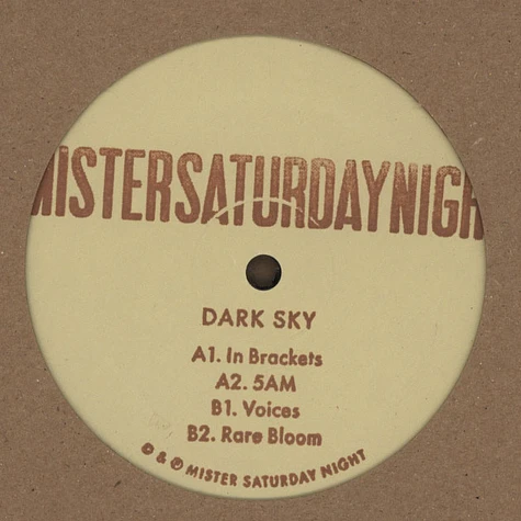 Dark Sky - The In Brackets EP