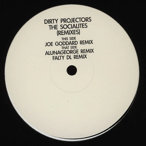 Dirty Projectors - The Socialites Remixes EP