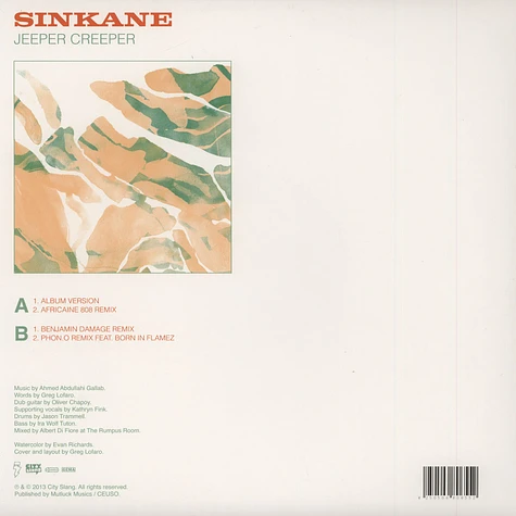 Sinkane - Jeeper Creeper