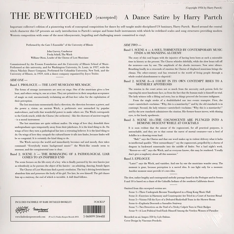 Harry Partch - The Bewitched
