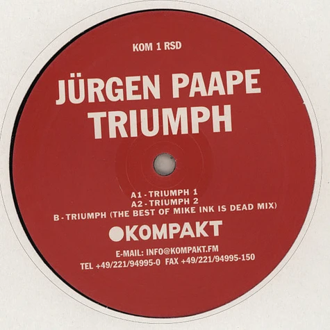 Jürgen Paape - Triumph