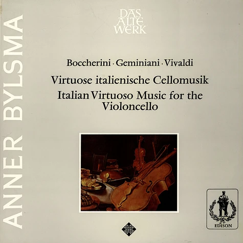 Luigi Boccherini & Italian Baroque Composers / Anner Bylsma - Chambermusic For Violoncello