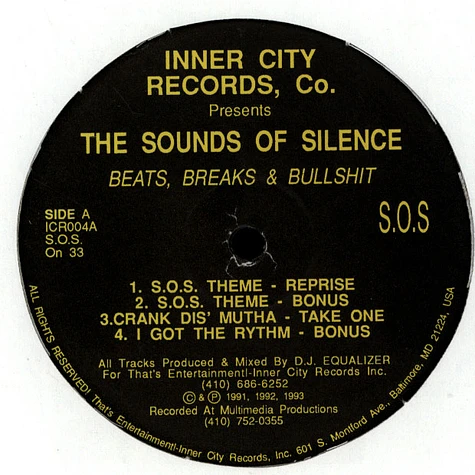 The Sounds Of Silence - Beats, Breaks & Bullshit
