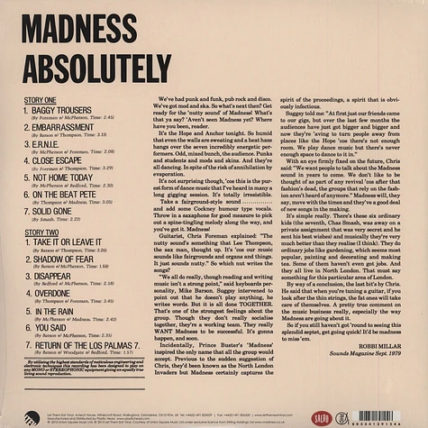 Madness - Absolutely