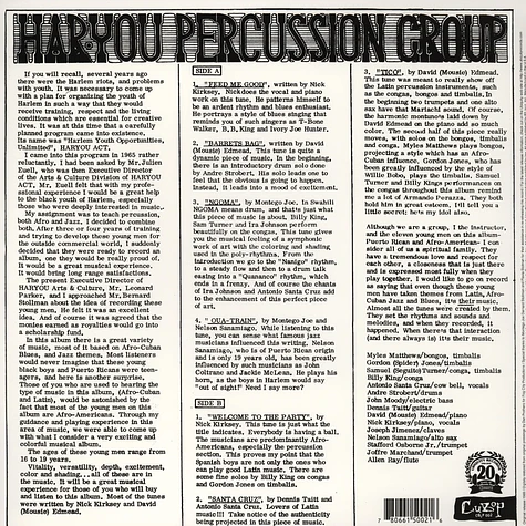 Har-You Percussion Group - Har-You Percussion Group Colored Vinyl Edition