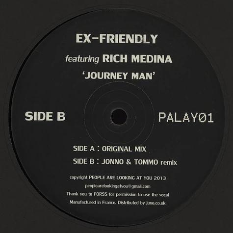 Ex Friendly - Journey Man Feat. Rich Medina