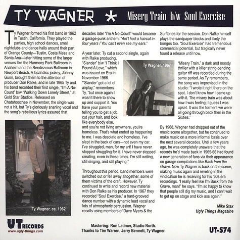Ty Wagner - Misery Train
